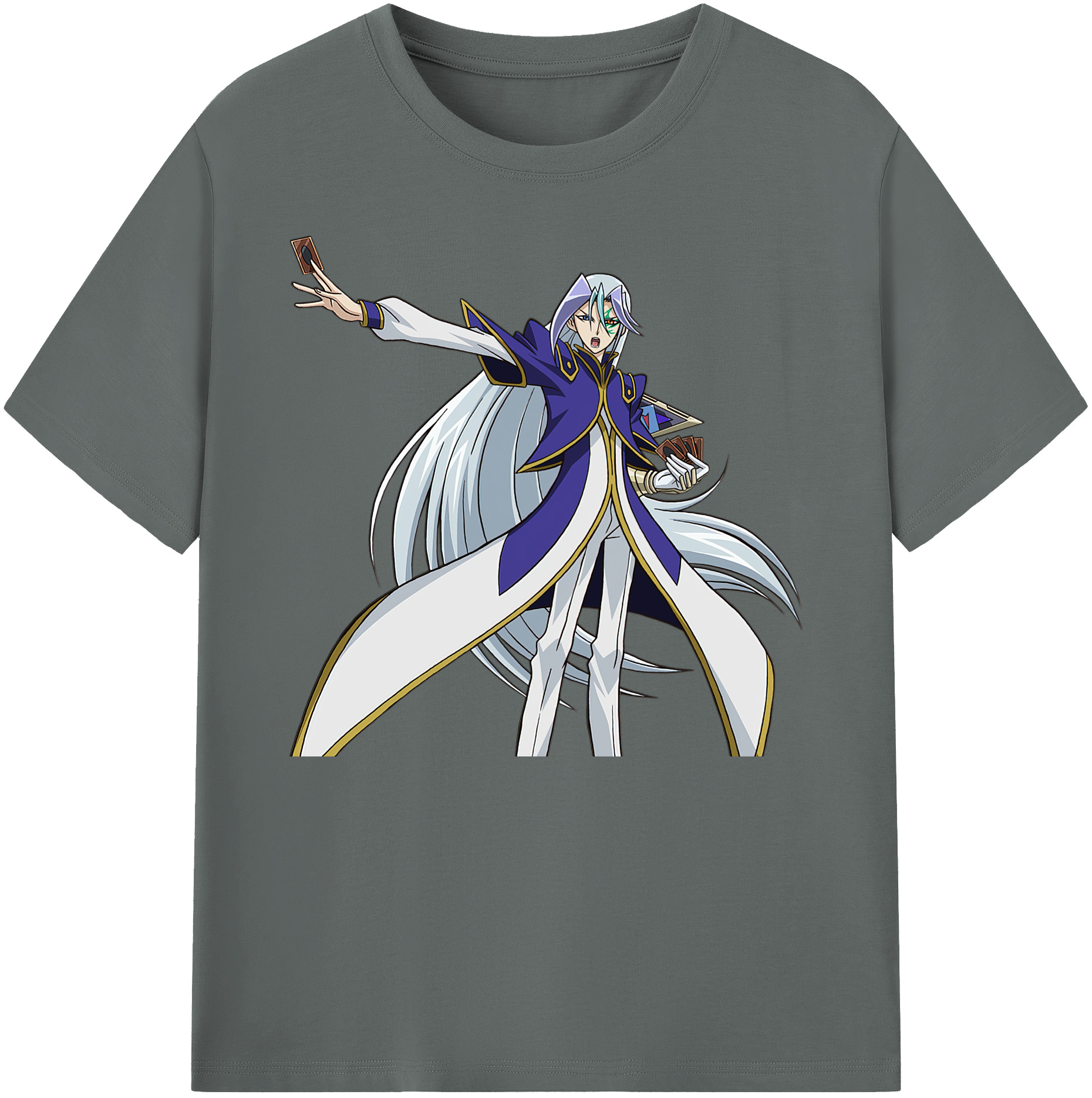 （画像用） 遊☆戯☆王 Yu-Gi-Oh! 綿100％ メンズ半袖Tシャツ｜肌触りやわらか＆通気性